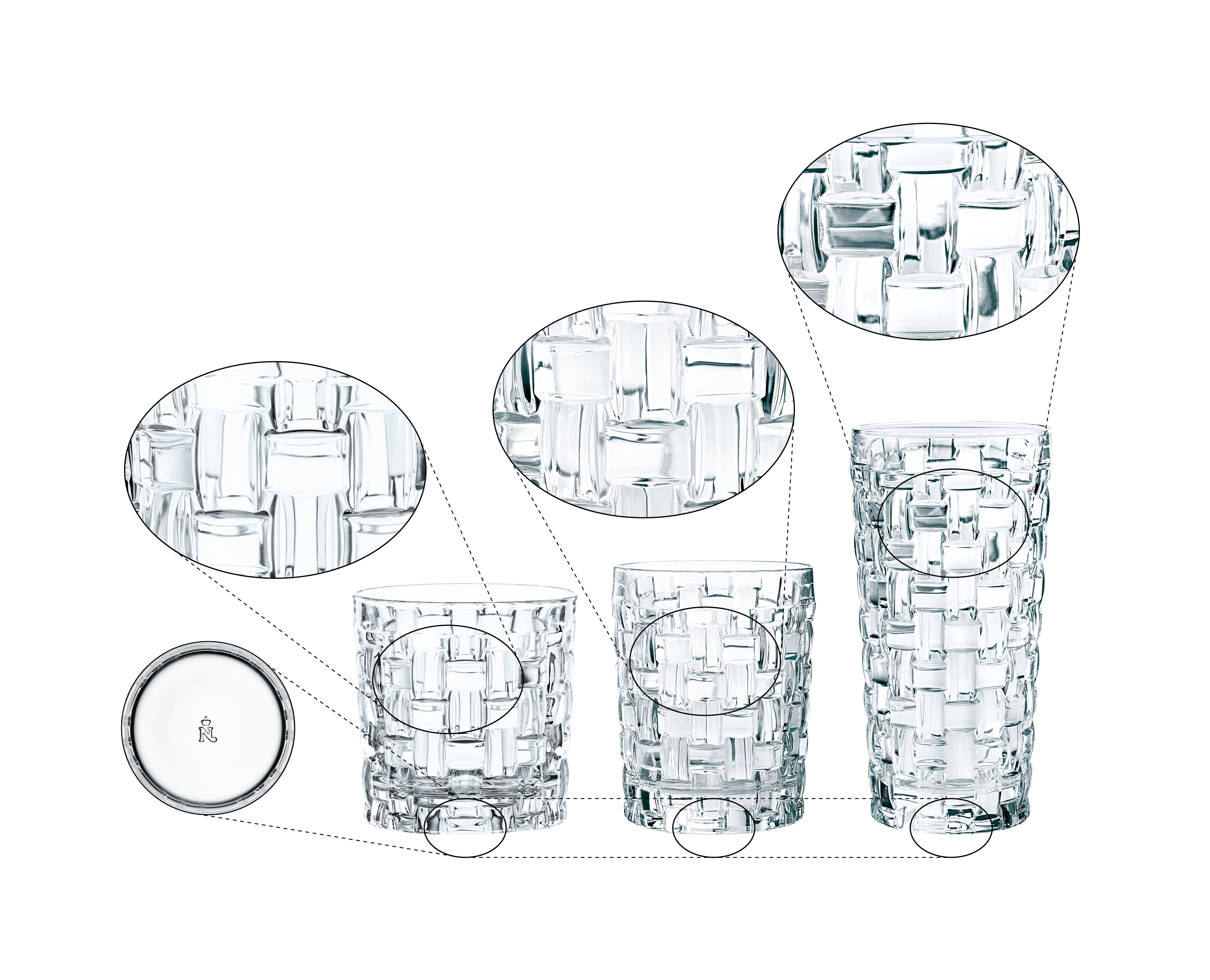 NACHTMANN Bossa Nova Tumbler Set