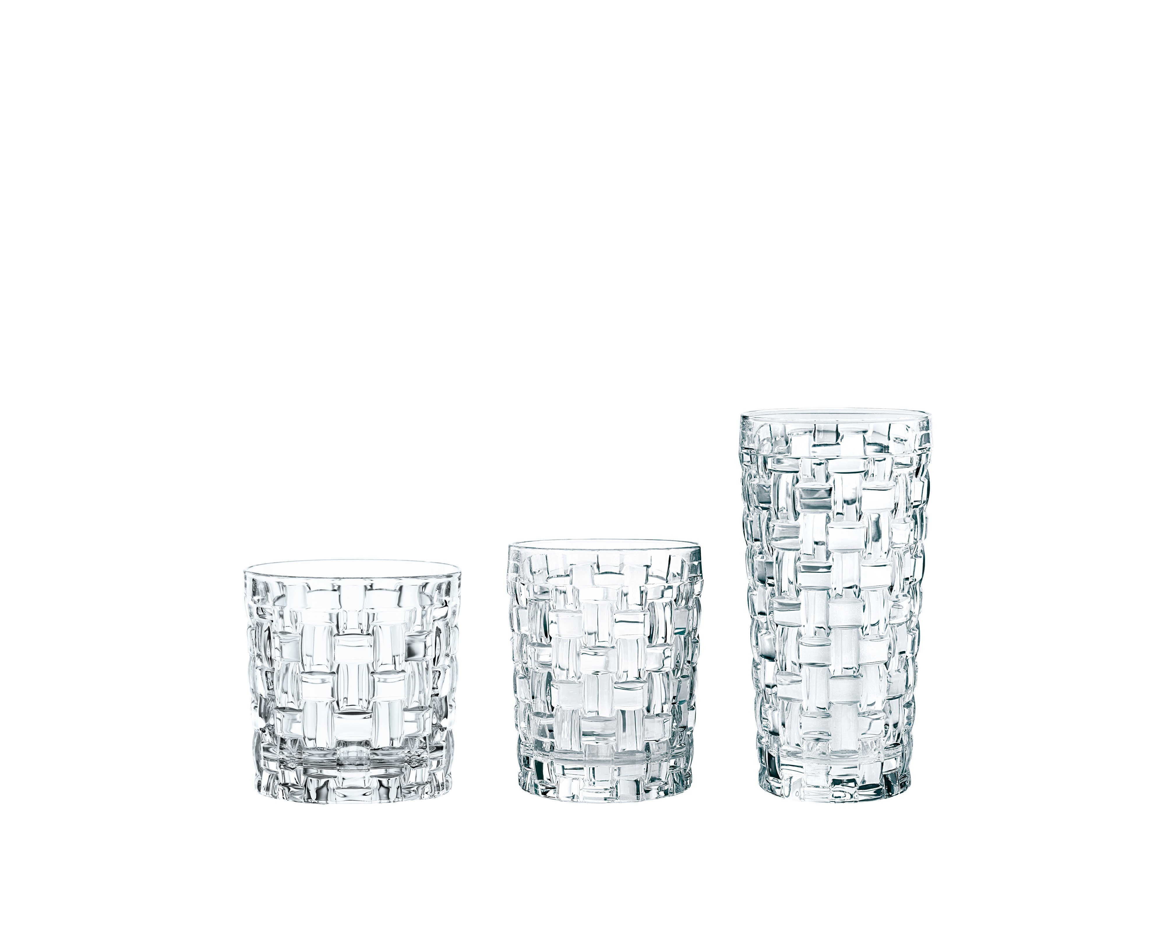 Nachtmann Set of 2 Bossa Nova Crystal Plates - On Sale - Bed