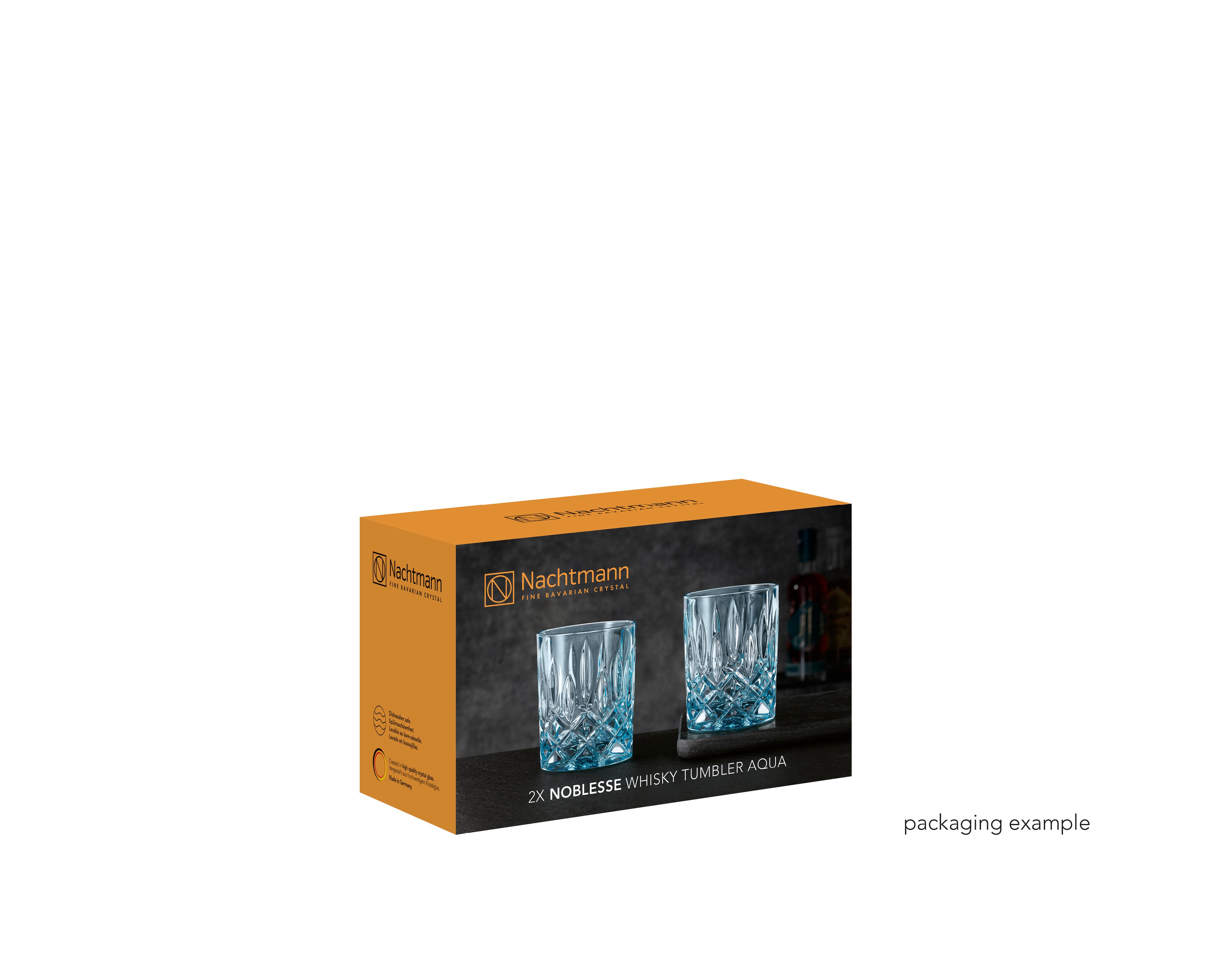 set 2 bicchieri whisky aqua noblesse nachtmann