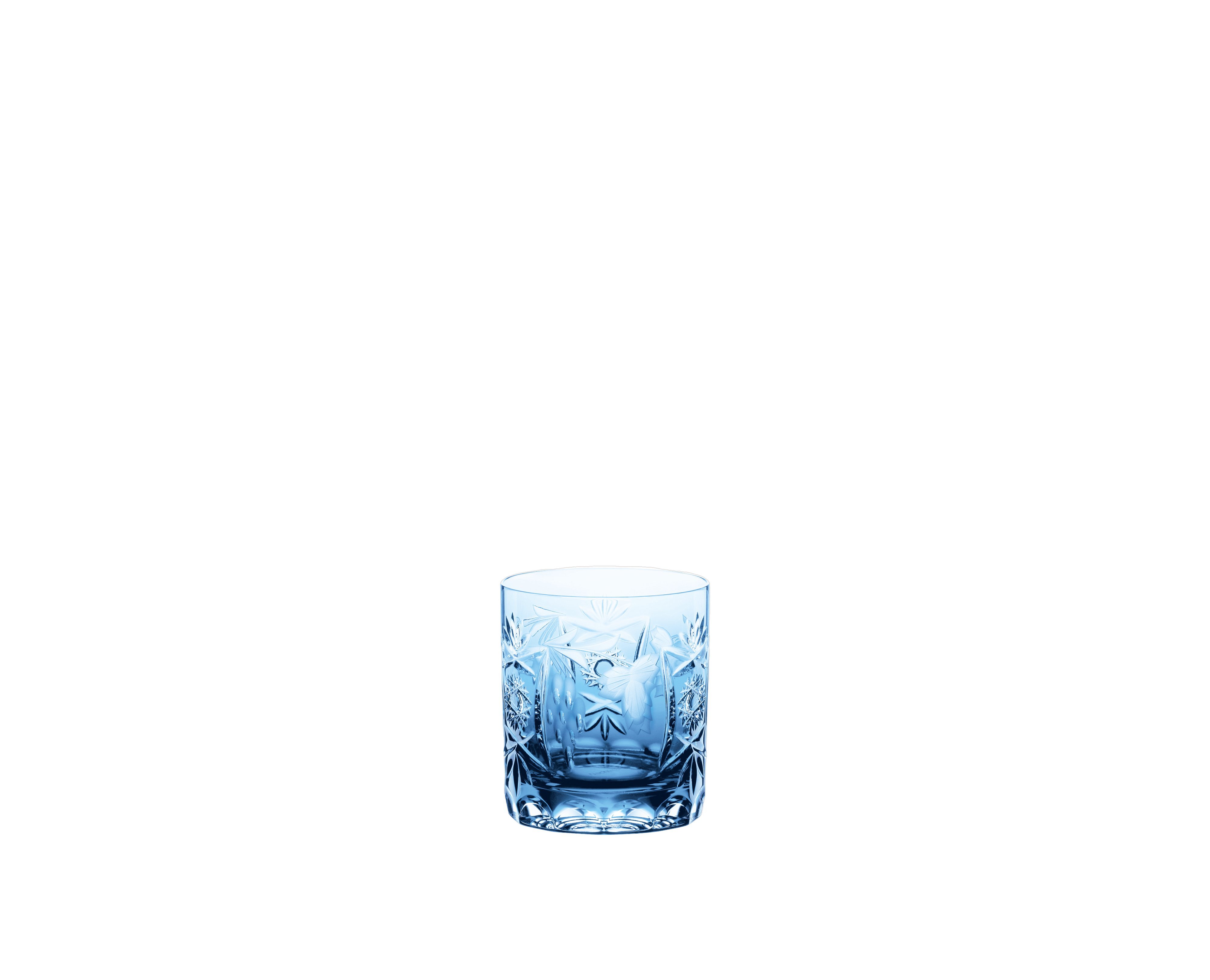 Verre à Whisky Nachtmann Pur Grappe Raisins – Cristal Bleu Marine, 9 Cm, 35891, NEUF