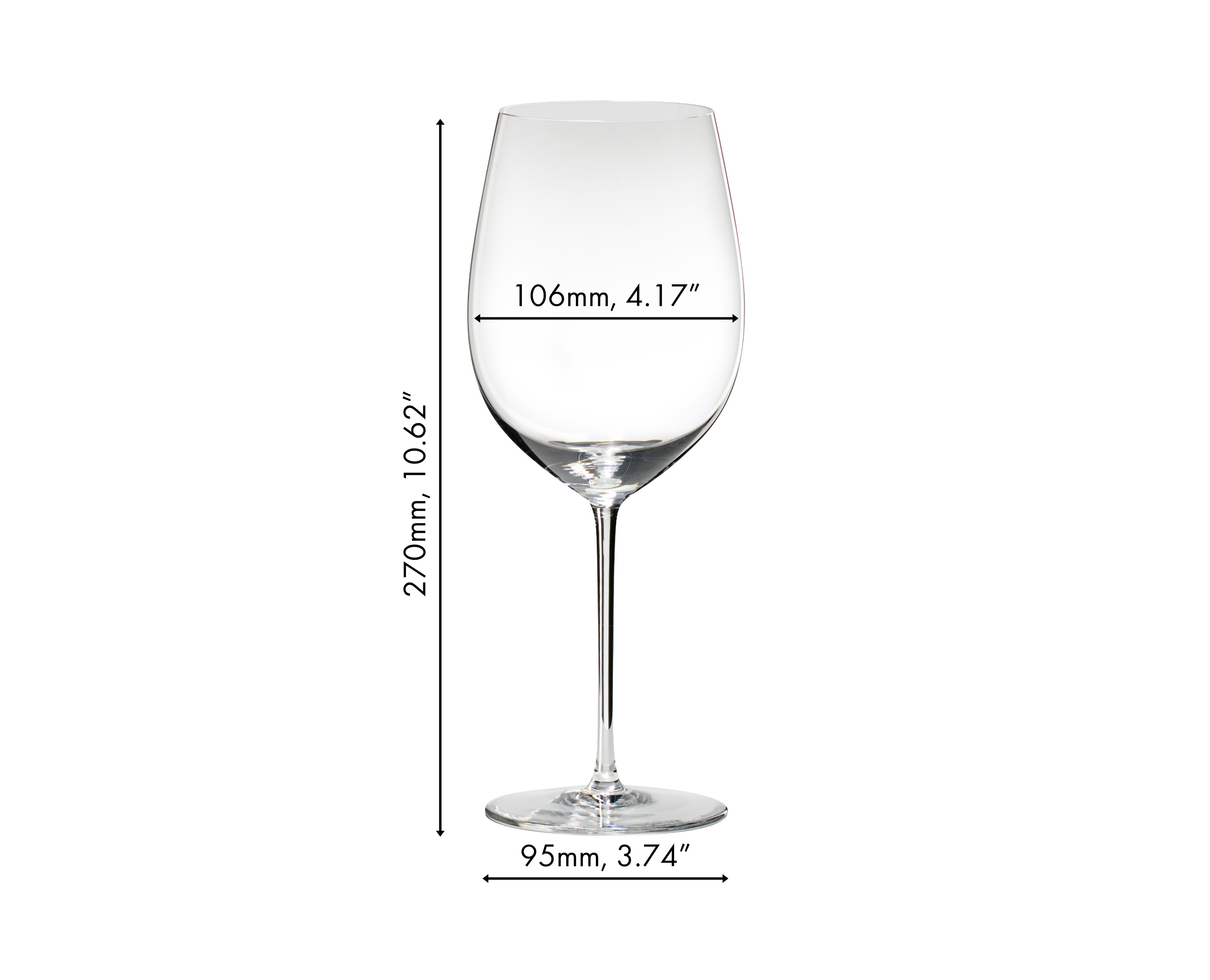 ChefSommelier L5637 Sequence 26.5 oz Bordeaux Glass - 12 / CS