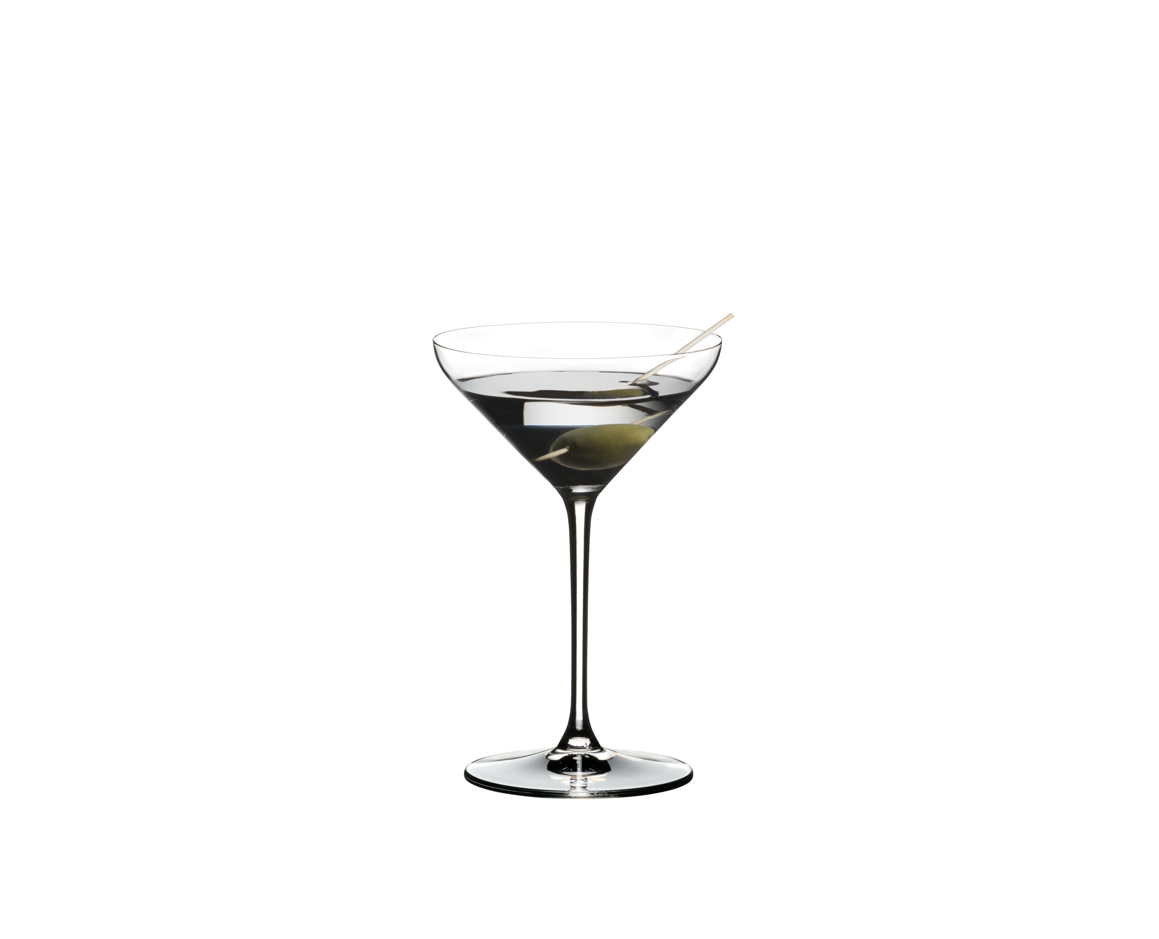 2 pezzi trasparente Riedel Extreme Martini Bicchiere in vetro 