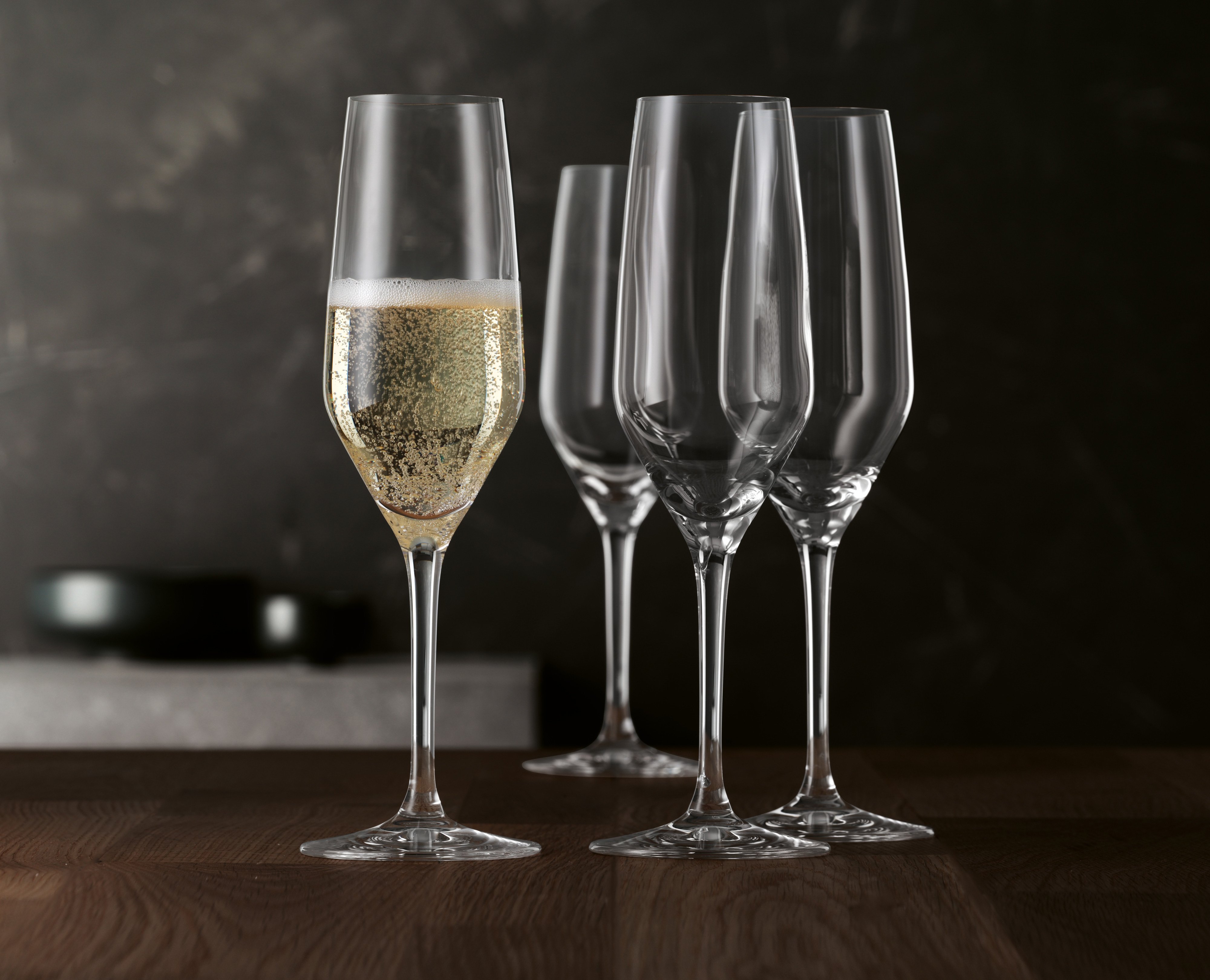 Spiegelau Champagne Glass Set, 7.41 oz - 4 count