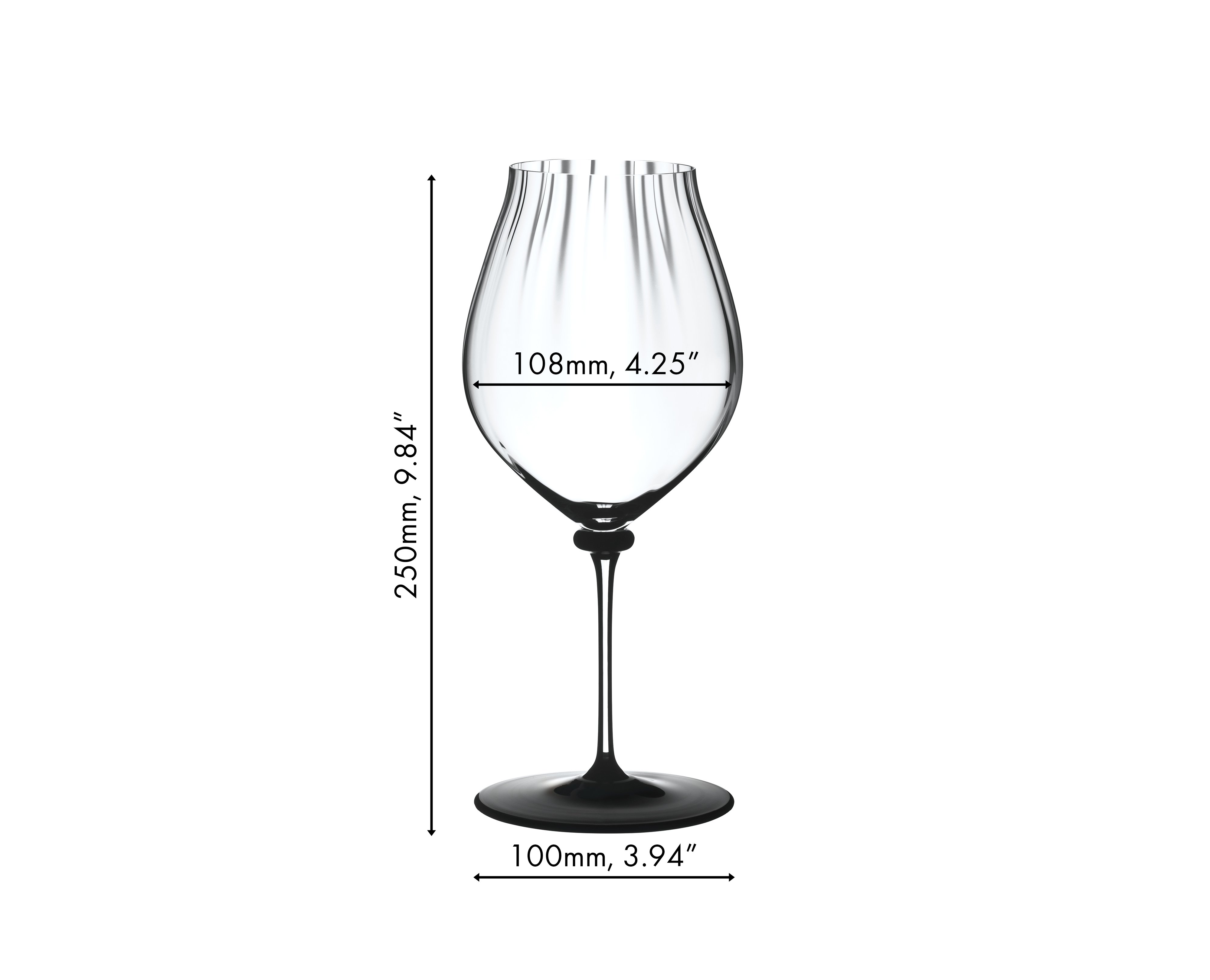 Riedel Crystal Glassware, 'Fato A Mano' Pinot Noir Glass – GiftedNow