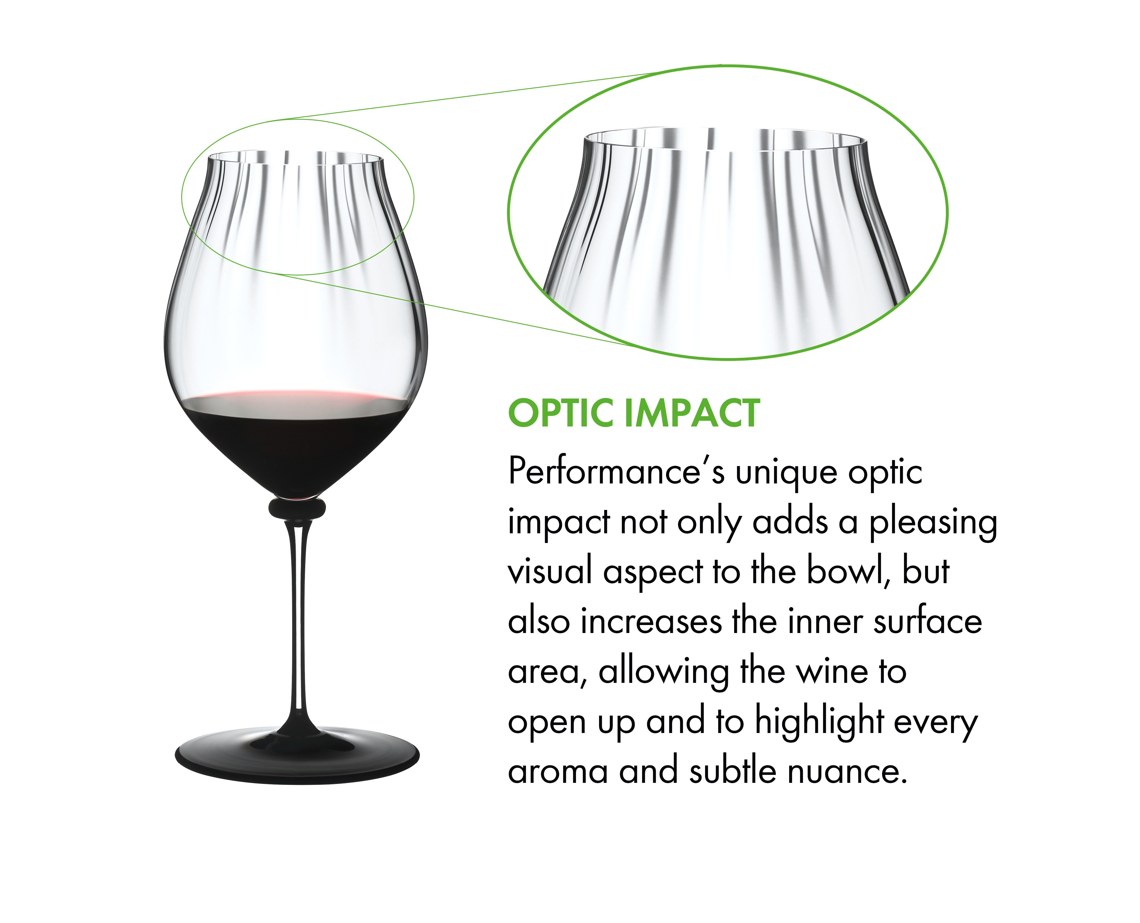 Riedel Crystal Glassware, 'Fato A Mano' Pinot Noir Glass – GiftedNow