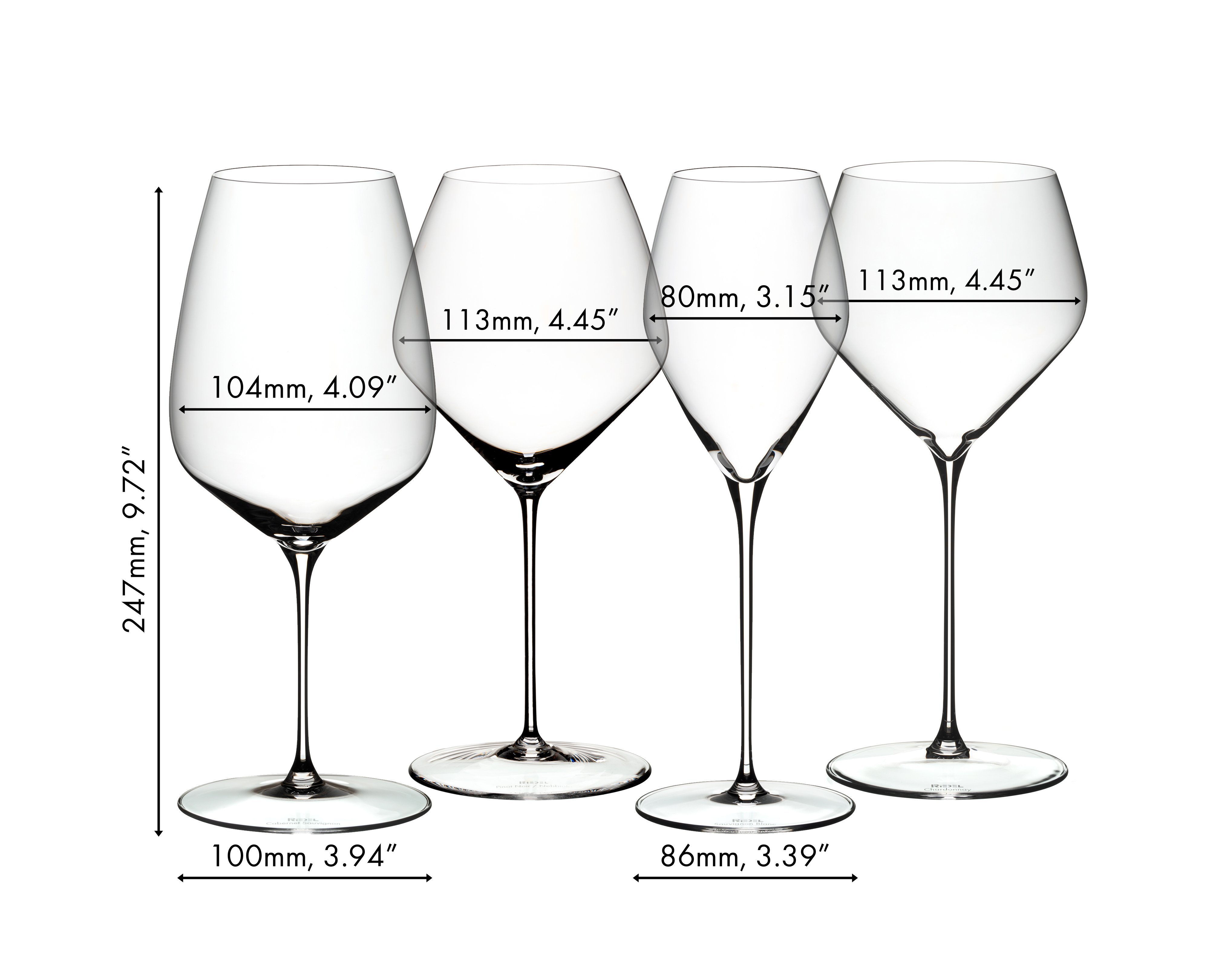 Riedel Veloce Riesling White Wine Glasses, Set of 2 - Worldshop