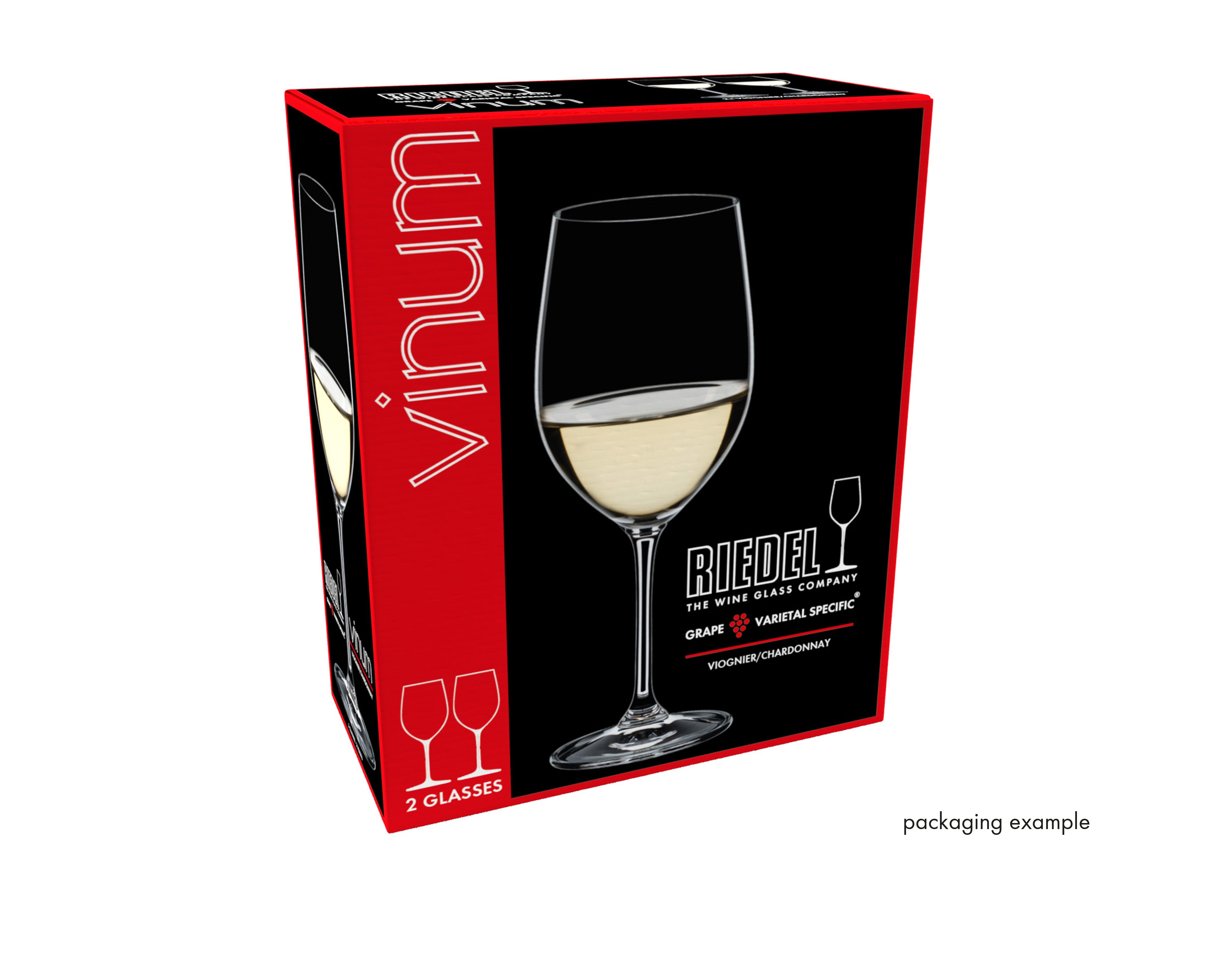 Riedel Personalized Vinum Viognier Chardonnay Wine Glasses 