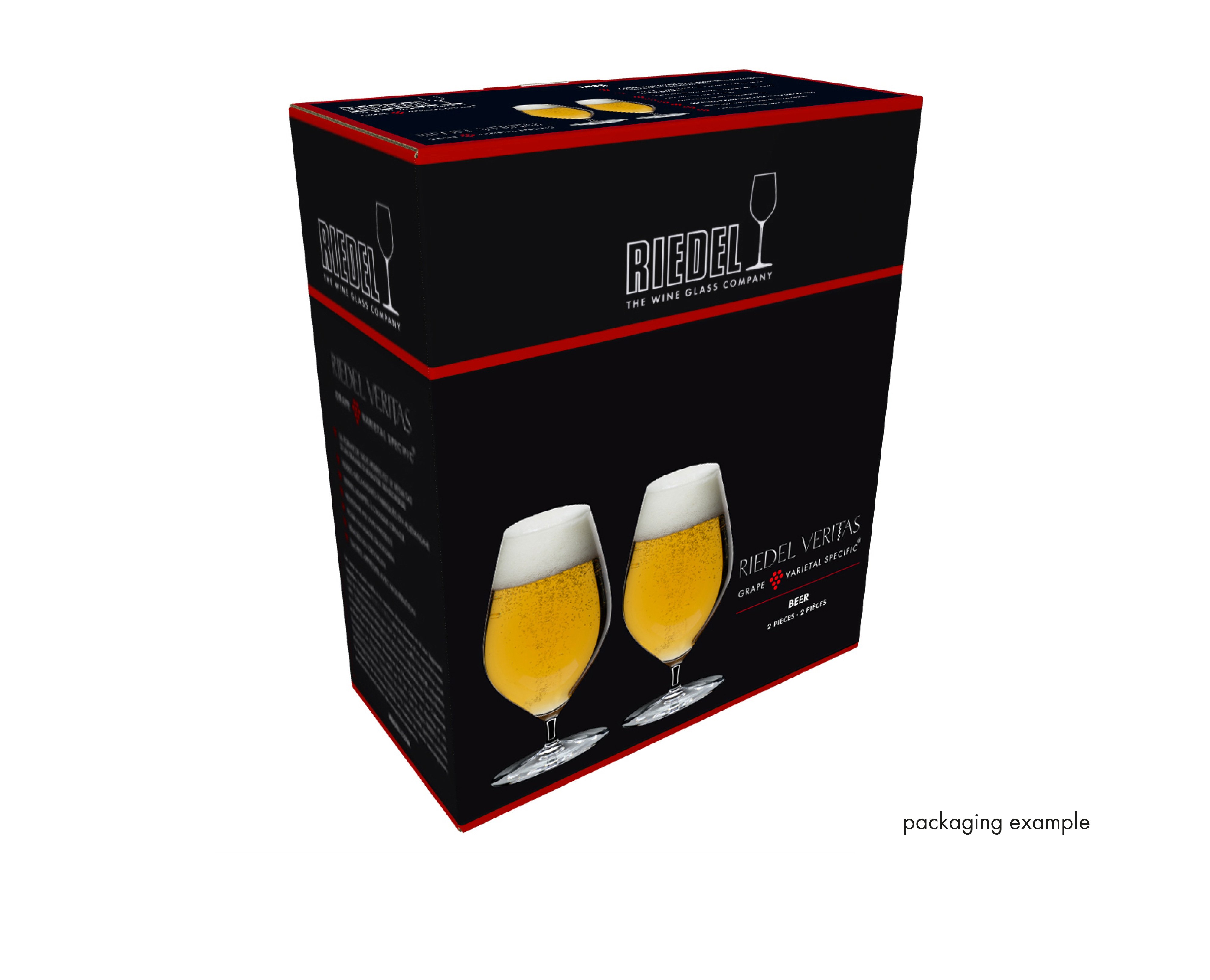 Riedel Veritas Beer Glasses, Set of 2