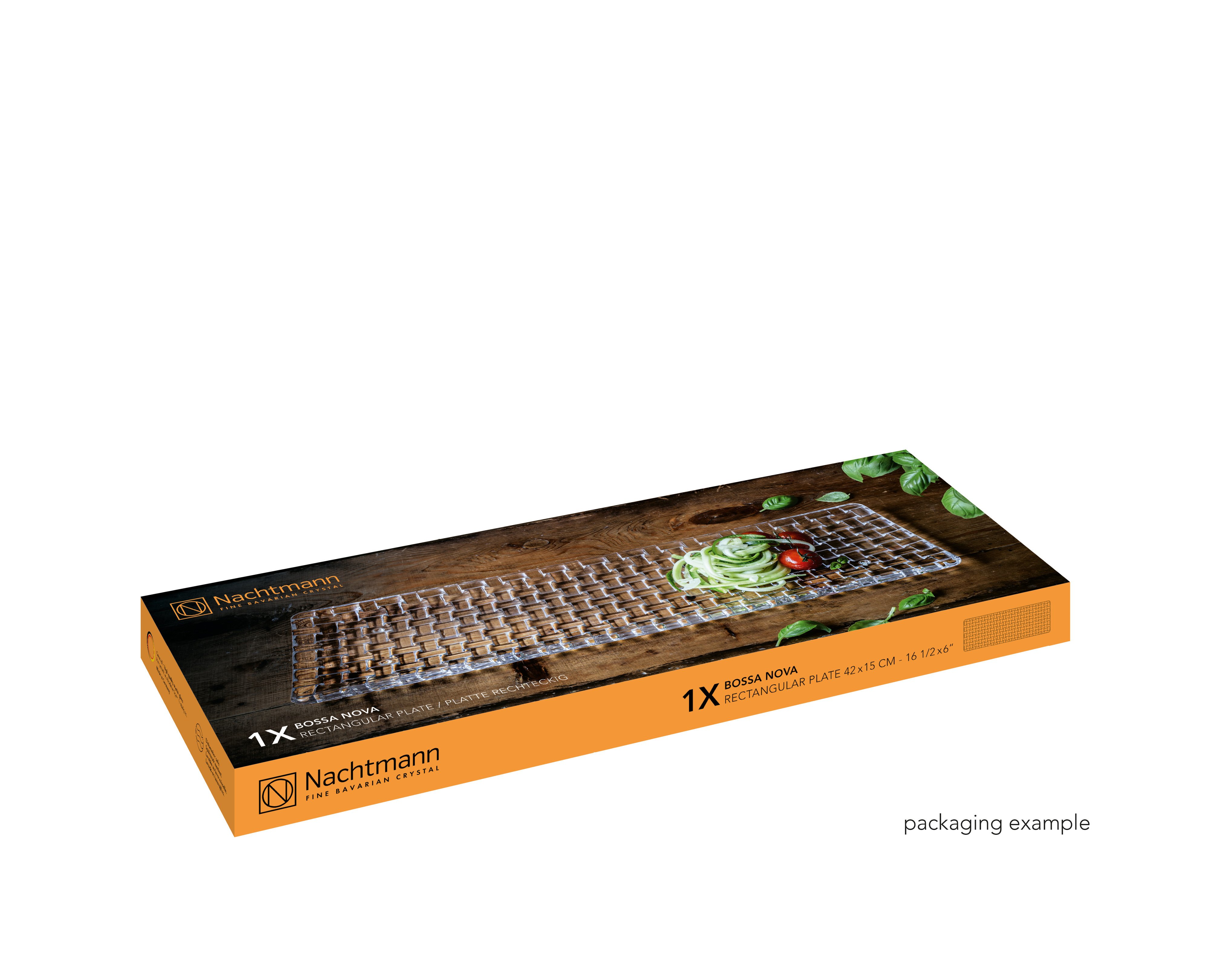 NACHTMANN Bossa Nova Plate - rectangular, 42cm | 16.535in