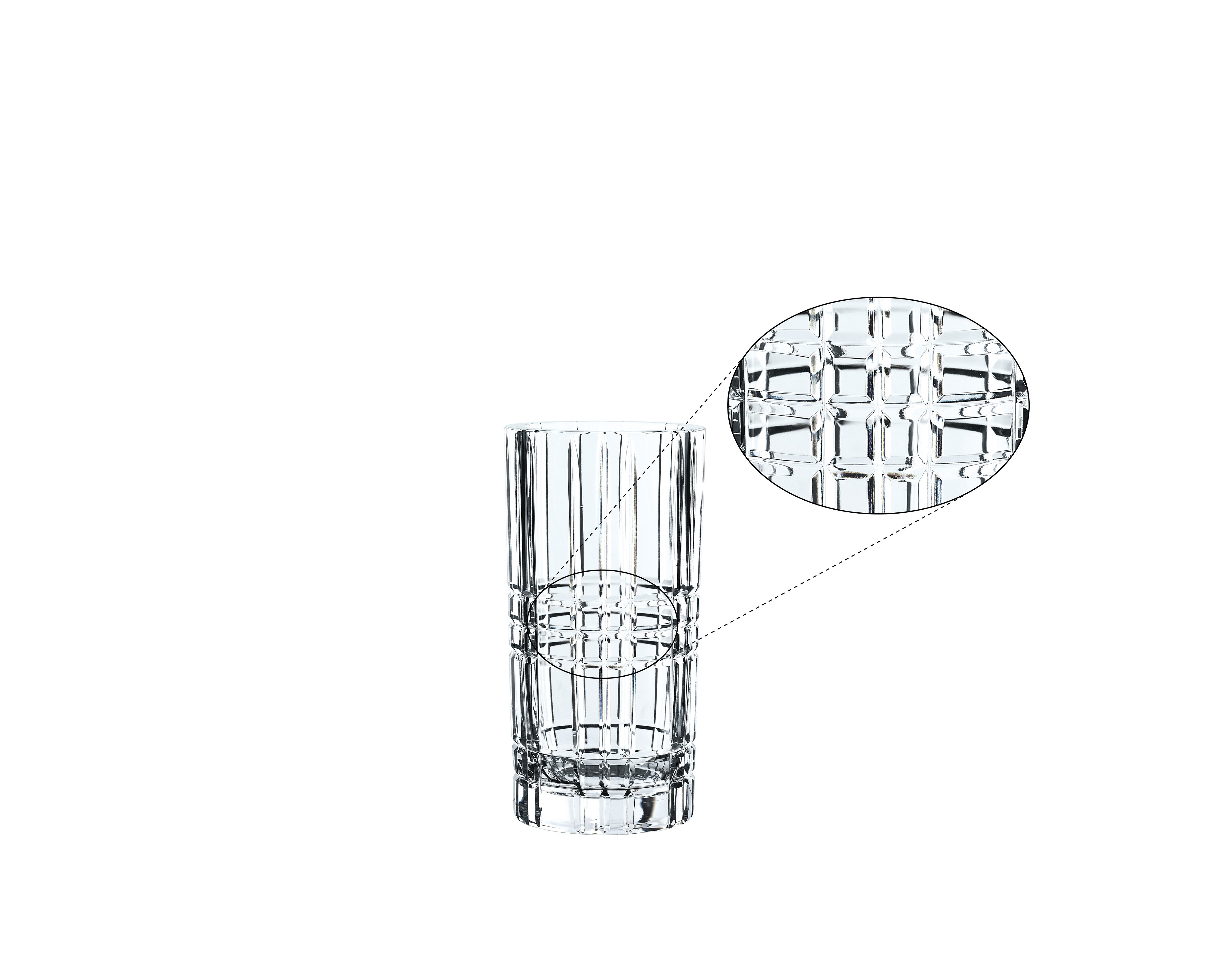 TAPER CRYSTAL GLASS CUADRADO 1 Lt GYG